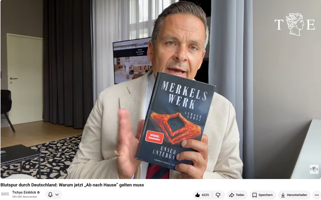 Gerald Grosz - Buch Merkels Werk